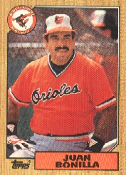 1987 Topps Baseball Cards      668     Juan Bonilla
